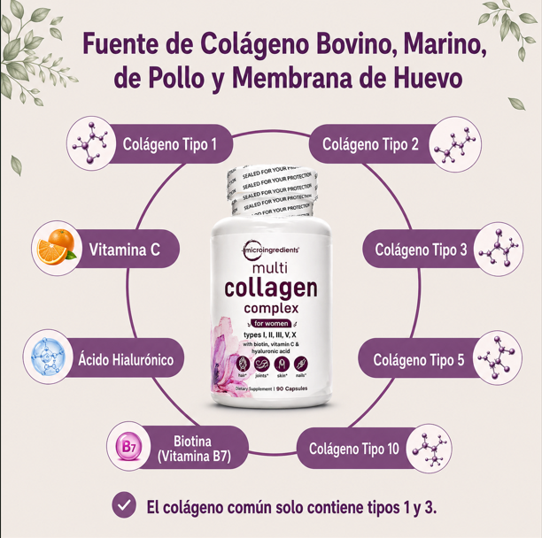Multi Collagen Complex 90 Cápsulas